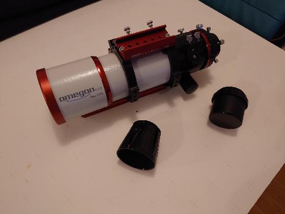 Lunette apochromatique Pro AP 72/400 omegon