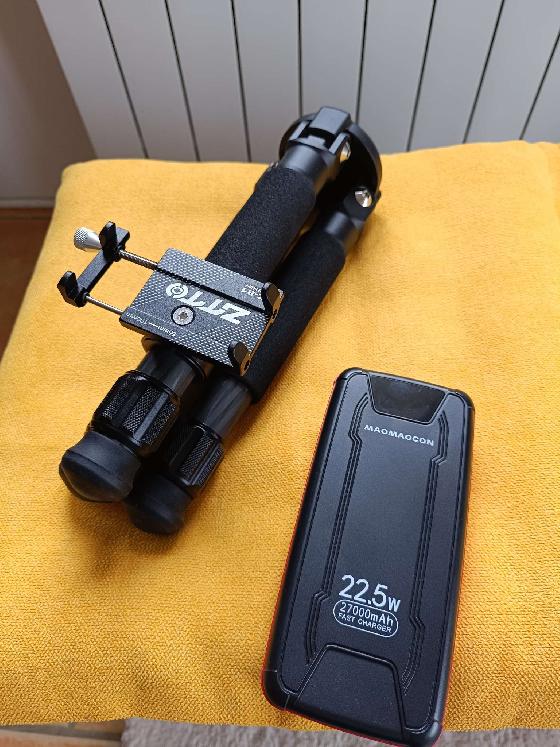 Batterie externe et support 