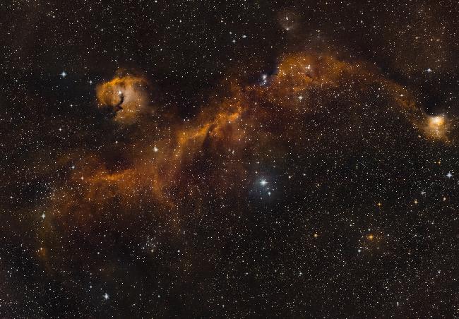 IC 2177 Nébuleuse de La Mouette