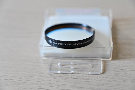 Filtre Baader OIII 4.5 nm en 2 pouces