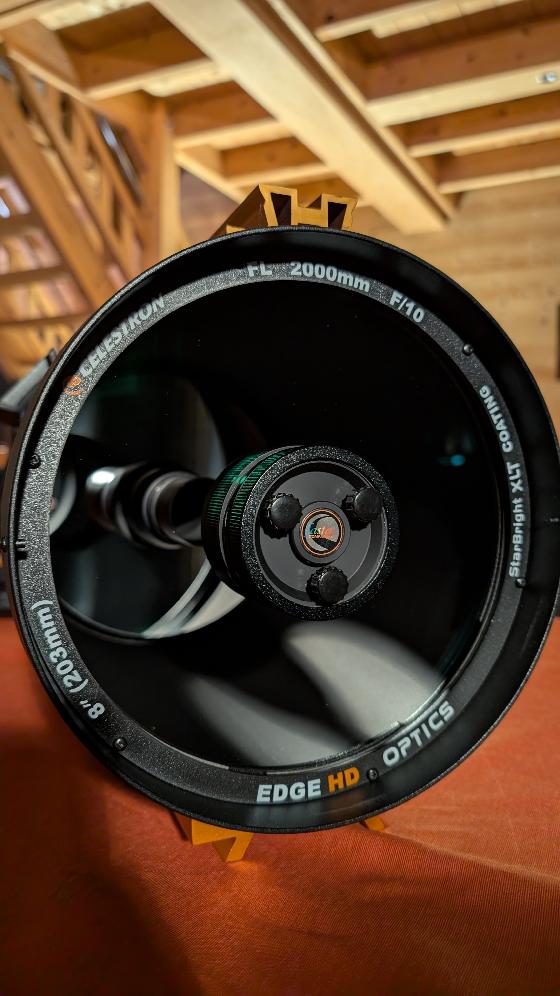 Celestron C8 EdgeHD avec réducteur et plein d'accessoires