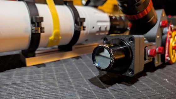 Setup Solaire - Sol'Ex Spectrohéliographe & Lunette TS Photoline 72/432mm