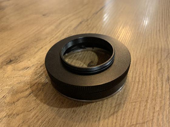 Bague adaptatrice objectif canon vers T2