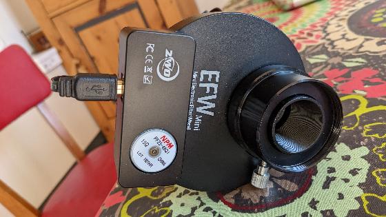 Zwo 1600 mm et sa roue à filtres 