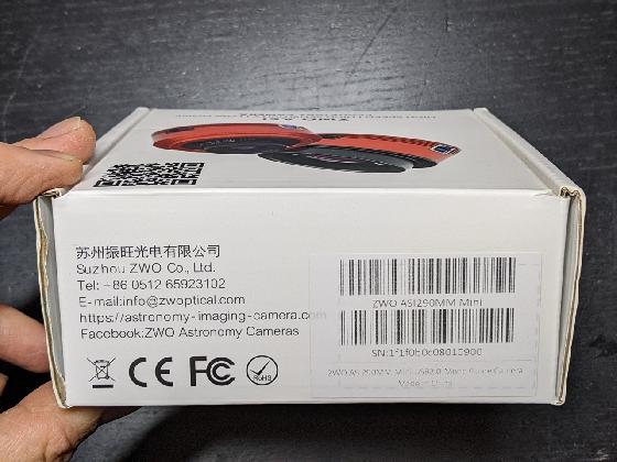 Caméra de guidage ZWO ASI290MM Mini