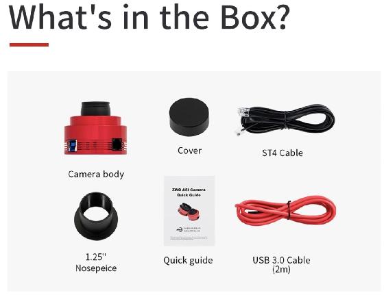 Caméra ZWO ASI678MM