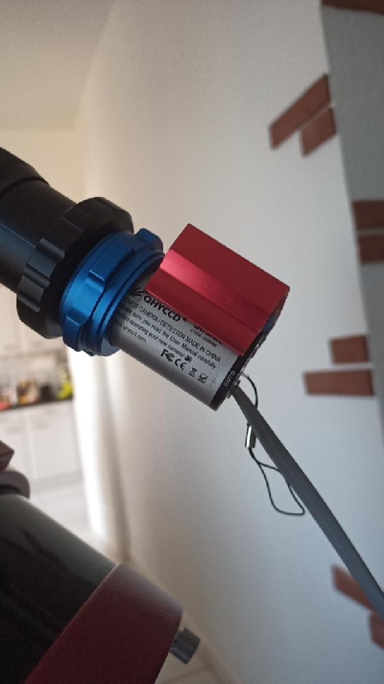 Qhy 5LII c, caméra planétaire autoguidage.