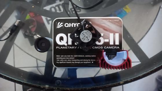Qhy 5LII c, caméra planétaire autoguidage.