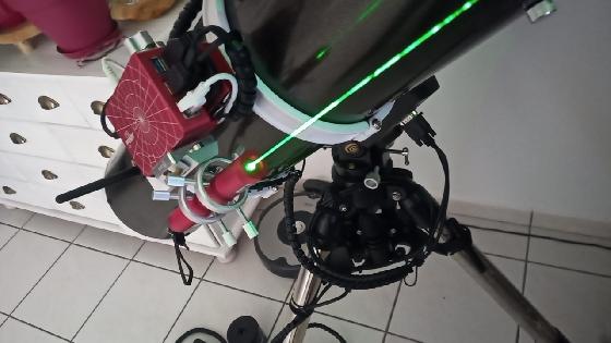 Laser de visé + fixations 