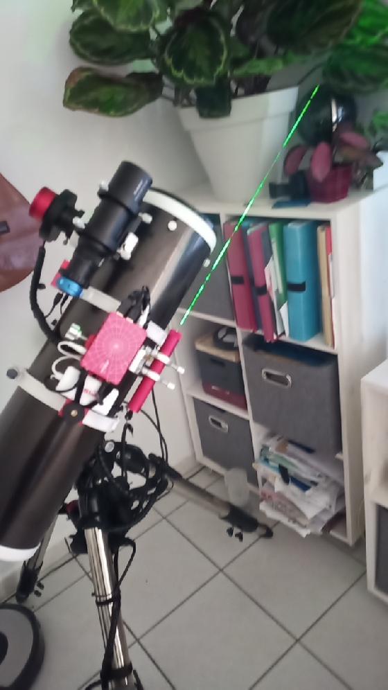 Laser de visé + fixations 