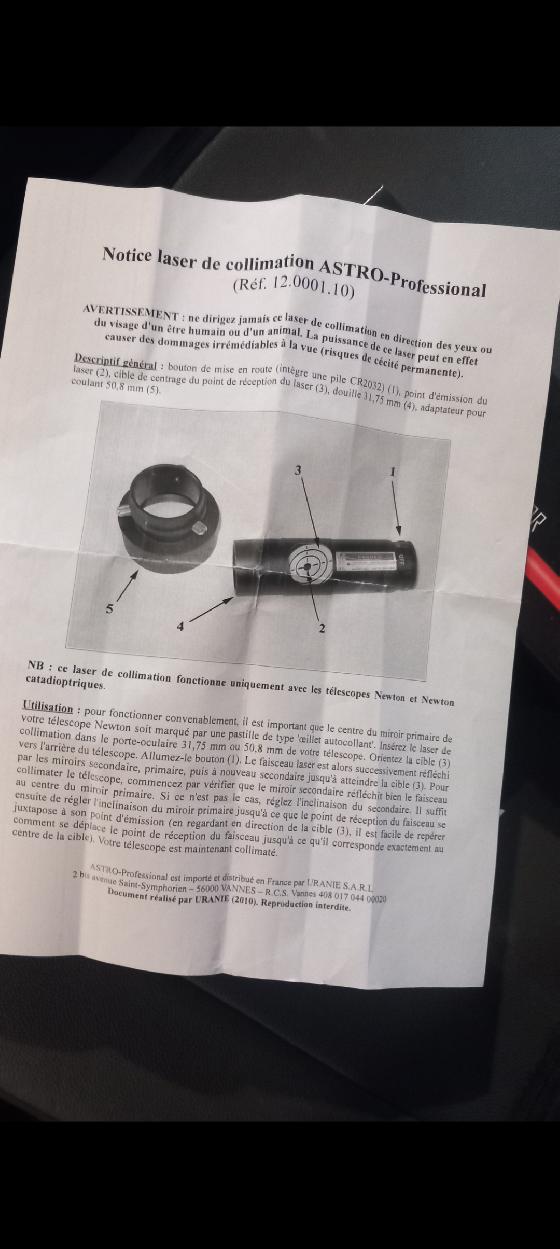 Laser collimation Geoptik