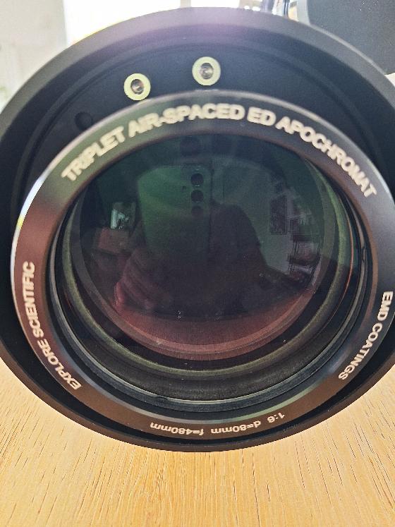 Lunette Explore-Scientific 80ED Triplet Apo