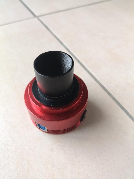 Caméra planétaire ASI 224MC avec filtre IR/UV cut et accessoires