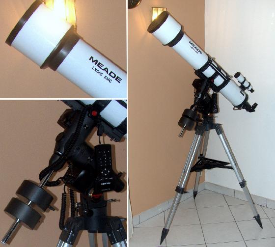 Lunette MEADE AR6 (6\") LXD55 monture GoTo