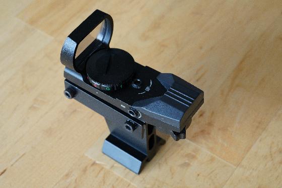 Viseur point rouge/vert KEPLER avec support