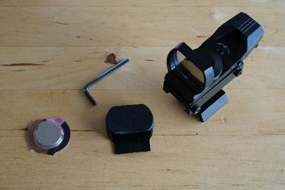 Viseur point rouge/vert KEPLER avec support