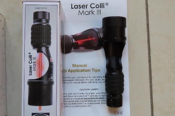 oculaires, laser collimation, bande chauffante