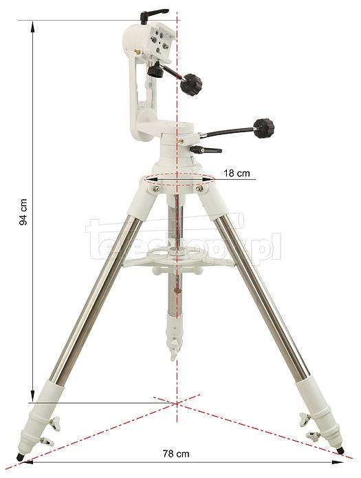 Monture et trépied TS-Optics TSAZGP Alt-Az