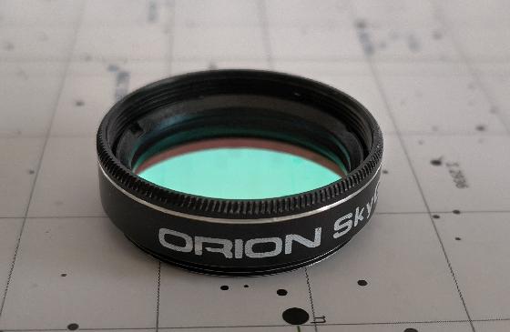Filtres 1,25" : Antares ALP, Celestron LPR, Orion SkyGlow, Omegon UHC, Celestron 58A Vert, Kepler ND96-0,3