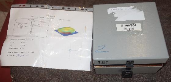 Objectif Lzos dans une cellule 100 F/8 Super Apo Triplet Fluorite.