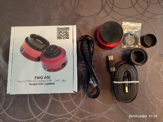 Vend caméra ASI ZWO 183mm comme neuve.Age 3 mois