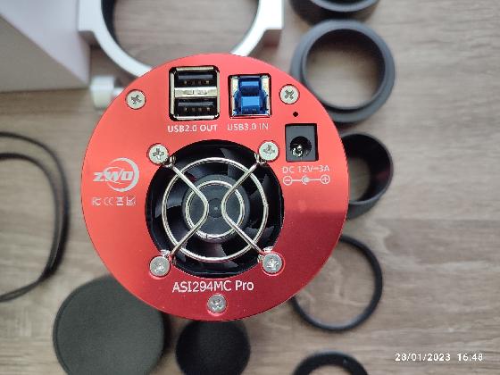 zwo asi 294mc pro. Utilisé 2 fois.