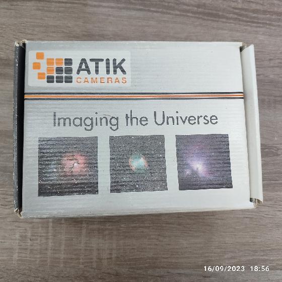 Vend camera atik383l+ avec roue a filtre + filtre ha, o3, s2