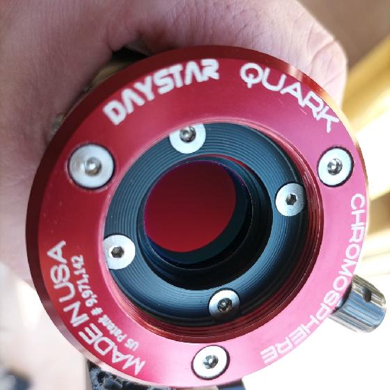 Vends filtre h-alpha solaire daystar quark