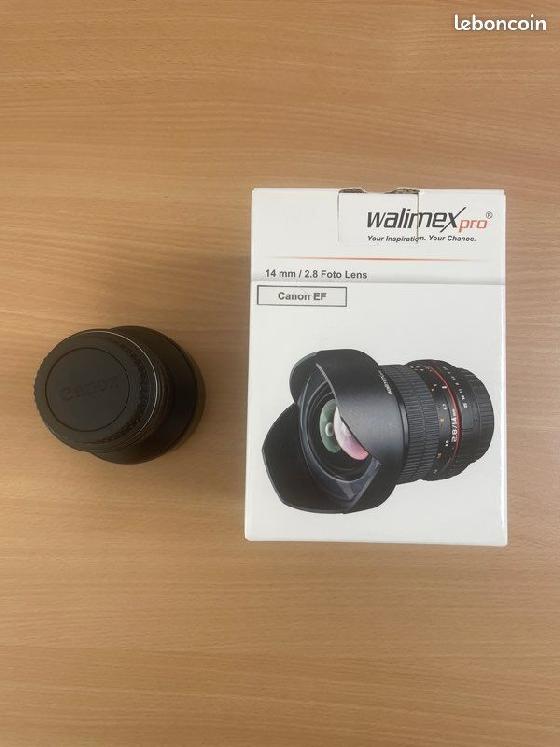 Objectif 14 mm f2.8 monture CANON EF