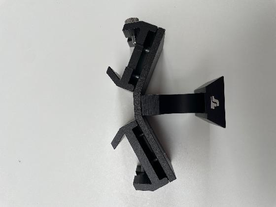 Support chercheur avec double embase