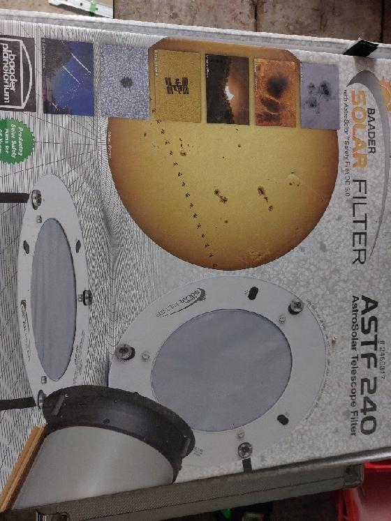 Filtre solaire Baader 240