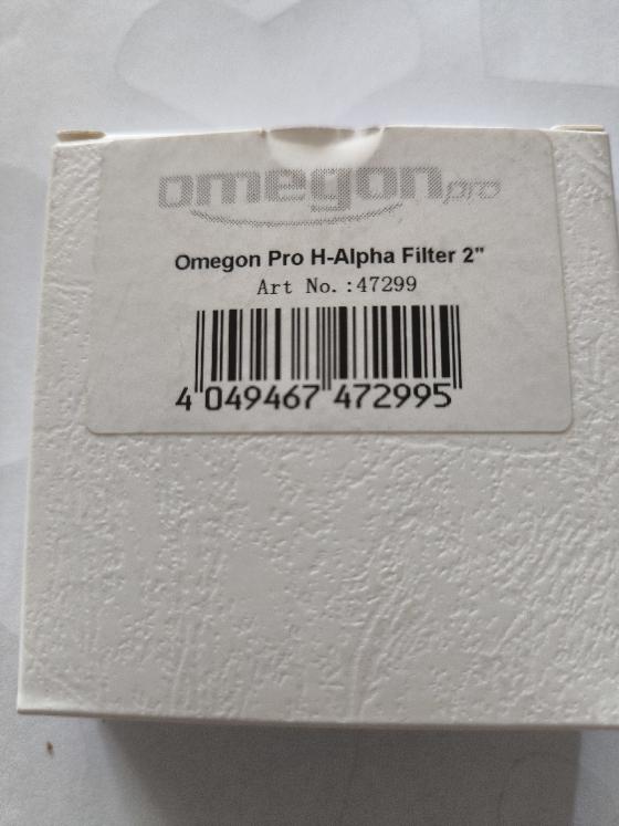 Filtre Ha CCD Omegon 2"