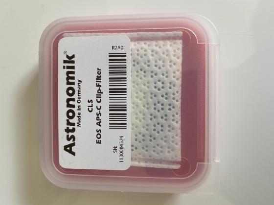 Filtre EOS CLIP ASTRONOMIK / CLS