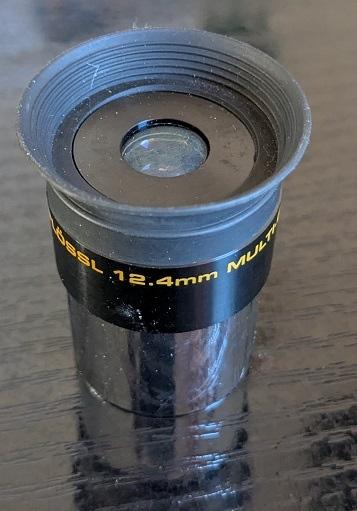 Oculaire Super Plössl 12,4mm 1,25" :    