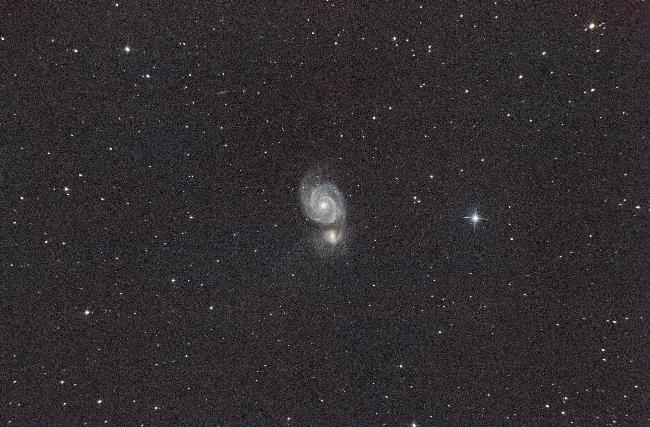 M51 150/750 sans autoguidage