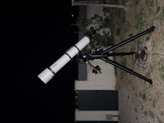 Vds ou ech ensemble lunette Meade ed 178mm de 9 et monture losmandy g11