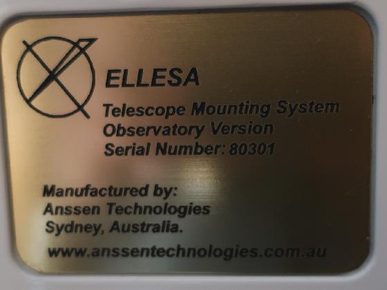 Monture Ellesa sur pied colonne 