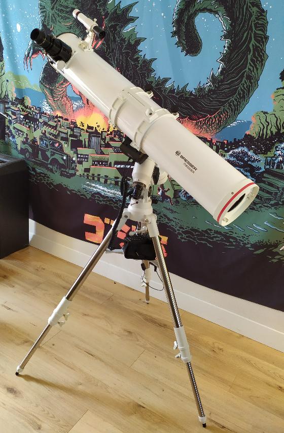 Télescope Bresser N 150/1200 + monture EXOS-2 - Excellent état