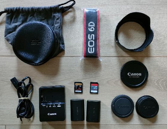 Canon 6D + 24-105L + Trépied