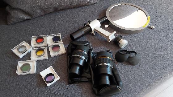 Skywatcher 150/1200 EQ3 avec accessoires Hypérion Omégon