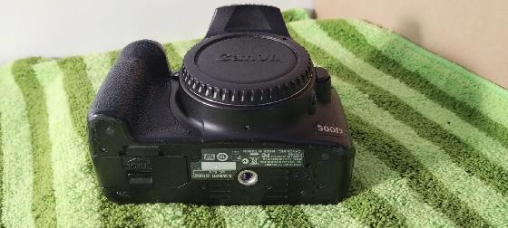 canon eos 500D défiltré partiel