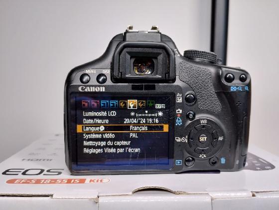 canon 500D Défiltré partiel