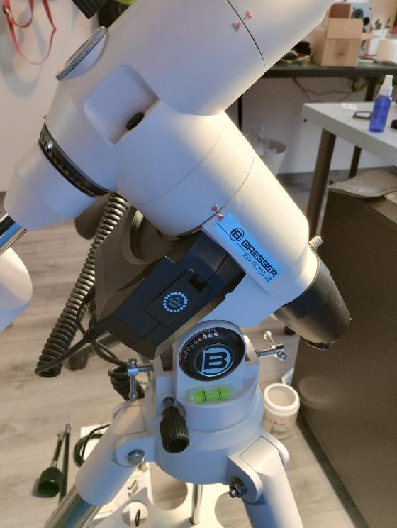 Monture Bresser EXOS 2 Goto + Cable usb + roulements à billes