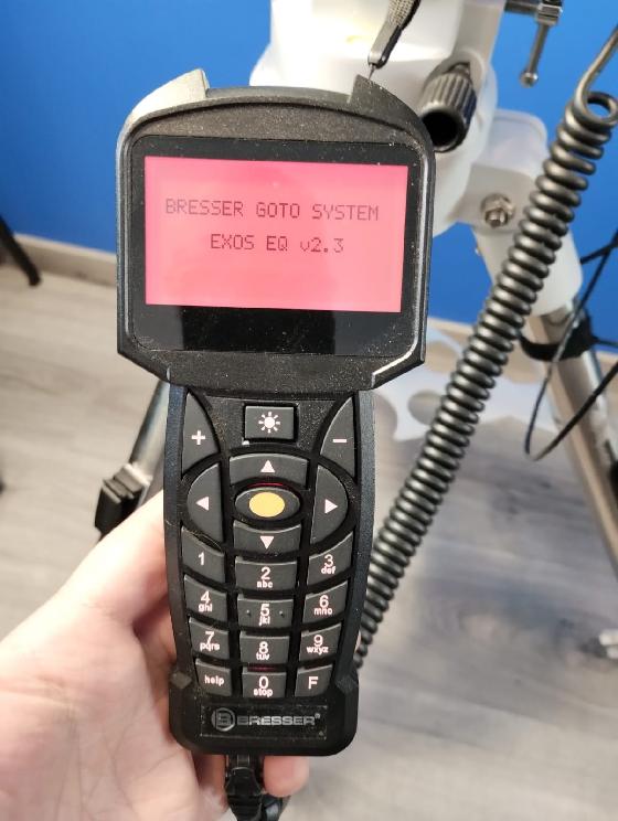Monture Bresser EXOS 2 Goto + Cable usb + roulements à billes