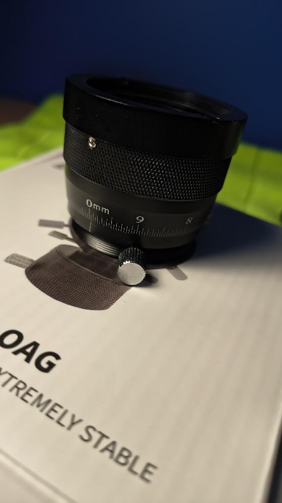 diviseur optique ZWO avec microfocuser