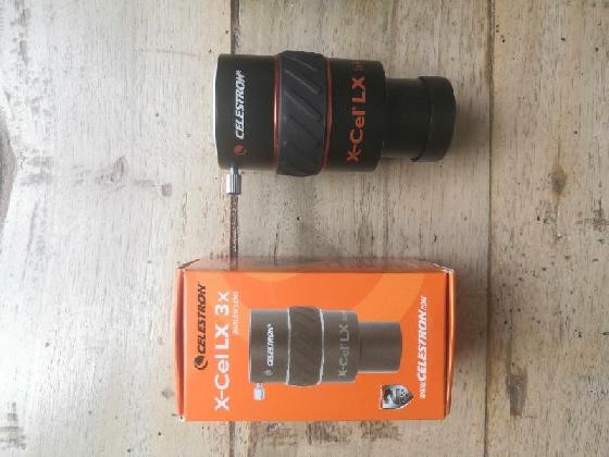 BAISSE DE PRIX Celestron Lentille de Barlow 3x X-Cel LX 1,25