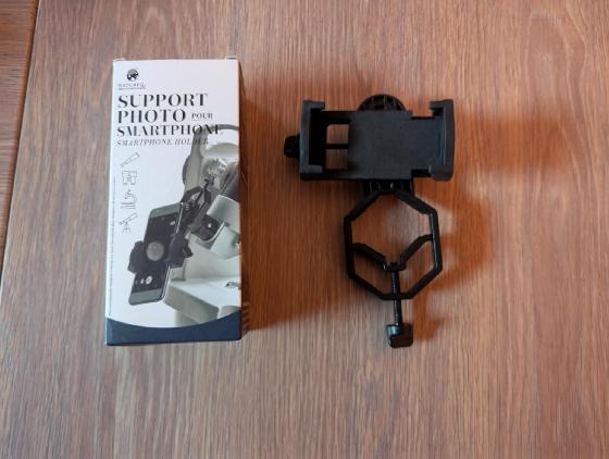 Adaptateur smartphone 2 axes 