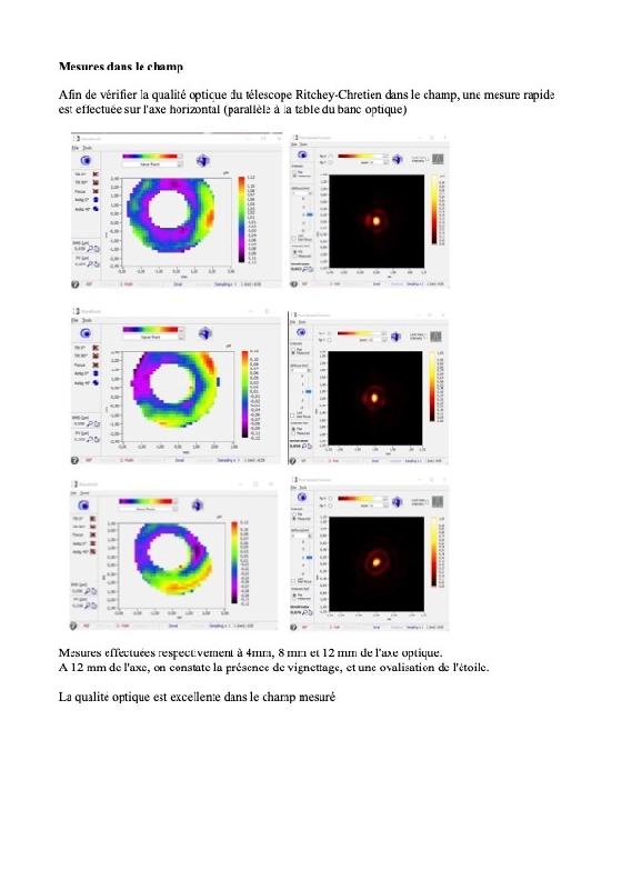 RC10" TS optics GSO + Accessoires + réducteur F6.4