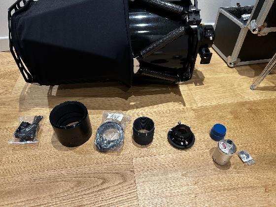 RC10" TS optics GSO + Accessoires + réducteur F6.4