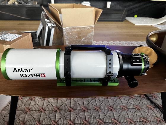 Askar 107 PHQ + réducteur